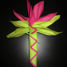 Tuto et photos pour sublimer votre déco de table. Pliage Serviette Fleur Oiseau Du Paradis Choutambouilletout