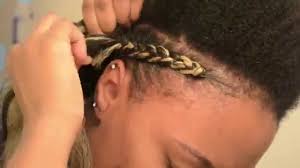 Freetress urban quick & easy soft dread braid in 2020. Natural Hair Quick Easy Cornrows Protective Hairstyle Youtube