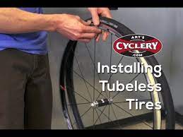 Let's get started how to install tubeless tires. How To Install Tubeless Road Tires Youtube