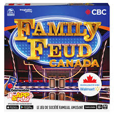 Family feud is a registered trademark of fremantlemedia operations bv. Family Feud Canada Edition Party Quiz Board Game For Families And Kids Ages 8 And Up Walmart Exclusive Walmart Canada