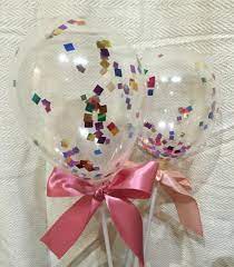 100均アイテムで簡単diy バルーンワンズ が可愛すぎる 結婚式準備はウェディングニュース コンフェッティバルーン バルーン ウエディング 飾り付け 手作り