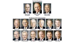 see the most recent lds general authority chart church news