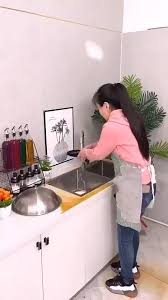 Upgraded Swivel Kitchen Sink Faucet Aerator Video In 2020 Cool Gadgets Cool Kitchen Gadgets Unique Gadgets