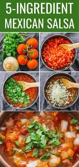 Mexican Salsa Doesn T Get Easier Than This You Only Need 5 Ingredients To Make This Fresh Chunk Fresh Salsa Recipe Homemade Salsa Recipe Fresh Tomato Recipes