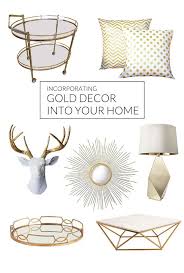 Decorating With Gold Accents Ev Dekoru Aksesuarlari Dekor Mobilya