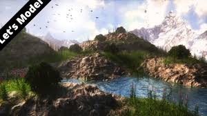 Modeling A Landscape In Blender Youtube If you haven't used blender before, be sure to check out the introduction to blender lessons to get started learning to build 3d combine these options to make mountains and valleys. modeling a landscape in blender