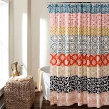 Lush Decor Bohemian Stripe Shower Curtain Kohls In 2020 Boho Style Shower Curtain Bohemian Shower Curtain Striped Shower Curtains