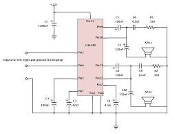 La4440 Audio Amplifier Schematic Audio Amplifier Amplifier Circuit Diagram