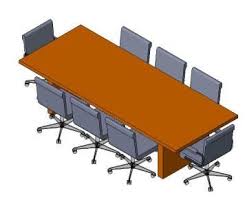 Conference Table 3d Rfa Model In 2020 Conference Table Design Table