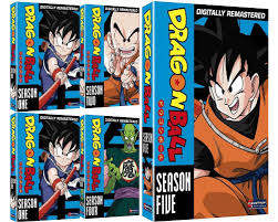 The anime is composed of 153 episodes that were broadcast on fuji tv from february 1986 to. Dragon Ball Tv Series Seasons 1 5 Dvd Set Dvdshq
