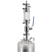 Tapa de barril Cornelius de acero inoxidable 304 con virola de triple  abrazadera de 1.5 pulgadas, tapa de barril de cerveza Corny 60PSI PRV tolva  seca de grado alimenticio : Amazon.es: Hogar