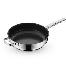 Wmf Wmf Servier Schmorpfanne Mit Glasdeckel 28 Cm Edelstahl Edelstahl Schmorpfanne Schmoren Servierten