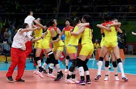 Women's volleyball team sweeps serbia, goes for gold medal next. Volleyball Chinese Women Win Gold In Clash With Serbia Reuters