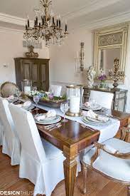 Cabinets, fixtures, and cooking appliances can also be seen inside this house. Simple Dining Room Decor Ideas Novocom Top