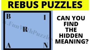 95.3k members in the puzzles community. Rebus Puzzles With Answers Secret Word Puzzles Youtube
