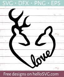 Download Deer Love Svg Free Svg Files Hellosvg Com