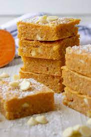Healthy Sweet Potato Blondies Recipe Sweet Potato Recipes Stuffed Sweet Potato Healthy Sweet Potato Recipes Healthy