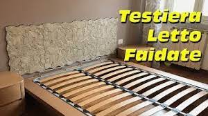 Anche le tovagliette in bambù, sono perfette per creare una testiera del letto. Testiera Letto Faidate Effetto Muretto 037 Youtube
