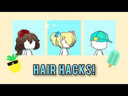 Gacha Club Hair Hacks Gacha Club Hacks 3 Youtube Club Hairstyles Hair Hacks Hacks