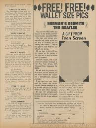 Must contain at least 4 different symbols; You Asked Teen Screen March 1967 Sunshine Factory Monkees Fan Site