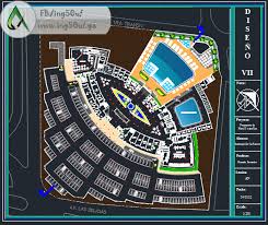 مخطط مطعم بشكل فخم تصميم صيني اوتوكاد Dwg