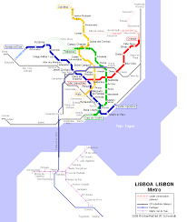 The gauge of lisbon tram network is 90cm and is classified as a narrow gauge. Lisbon Tram Map For Free Download Map Of Lisbon Tramway Network