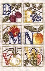 The prairie schooler garden beasties cross stitch chart. Farmer S Alphabet Cross Stitch Pattern By The Prairie Schooler