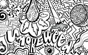 Trippy, hippy and unique weed images for pothead . Weed Coloring Pages Coloring Home