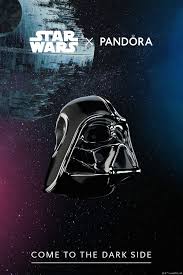 Command The Dark Side With Our Star Wars Darth Vader Charm Pandora Star Star Wars Darth Star Wars Darth Vader