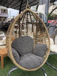 rattan bahce salincagi bahce bahce salincagi dekorasyon fikirleri