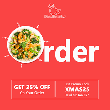 Last Few Hours Left To Avail 25 Off On Your Order Hurry Up Order Now Http Www Ozfoodhunter Co Food Graphic Design Food Poster Design Food Menu Design