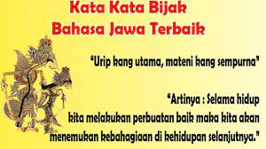 Karena orang yang misalnya netizen, ya, mereka enggak tahu asli kita kayak gimana. 60 Kata Kata Bijak Bahasa Jawa Tentang Kehidupan Cinta Penuh Makna
