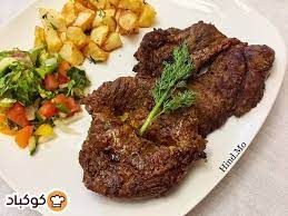طريقة عمل ستيك اللحم بالصور من هند أسامة recipe steak food meat