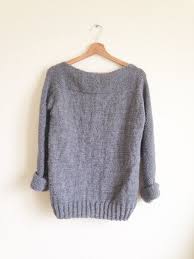 Intermédiaire modèle pull jersey laine rapido femme. Un Pull Facile En Une Partie Diy Tricot Diy Tricot Tricot Facile Tricot