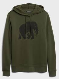 Elephant Logo Hoodie Banana Republic Factory In 2020 Hoodies Elephant Logo Unisex Hoodies