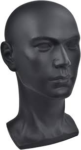Davinona Ba Sha Black Glossy Professional Mannequin Head with Multiple  Display Options in Dominican Republic at DOP 2986, Rating: 5