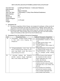 Rpp 1 lembar kelas 6 tematik terpadu. Rpp Kelas Rangkap Model 221 Kelas Rendah Masnurul