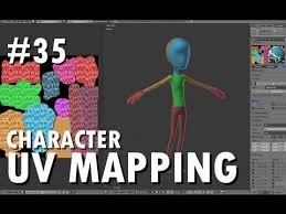 Blender 2 6 Tutorial 35 Character Uv Mapping Youtube Blender Tutorial Uv Mapping Zbrush Tutorial