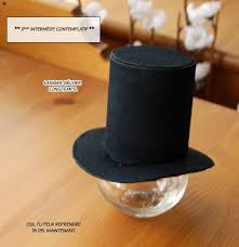 Tuto Chapeau Haut De Forme Chapeau Haut De Forme Haut De Forme Mini Chapeaux Haut De Forme
