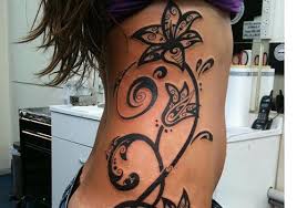 Women Side Tattoo 26 Cosmetic Side Tattoos For Women For 2013 Tribal Flower Tattoos Side Tattoos Women Tribal Tattoos