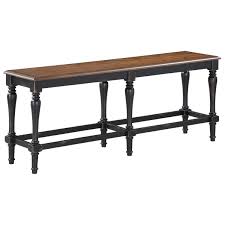 Create a custom wood table today: Winners Only Torrance Casual 60 Tall Dining Bench Lindy S Furniture Company Dining Benches