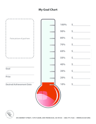 Fillable Online My Goal Chart Cccs Of San Francisco Fax