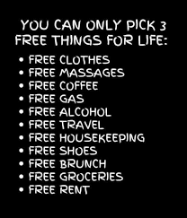 YOU CAN ONLY PICK 3...