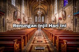3 hee wull jesus seene, waea hee wea, oba kunn nich waeajen daut . Renungan Injil Hari Ini Firman Tuhan Yang Menguatkan Ayatalkitab Id