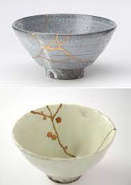 Kintsugi Is The Centuries Old Japanese Art Of Fixing Broken Pottery With A Special Lacquer Dusted With Powdered Gold Silver Or Kintsugi Kintsugi Art Pottery