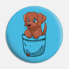 Choose from thousands of designs or create your own today! Pocket Cute Chocolate Labrador Chocolate Lab Kolek Teepublic Pl