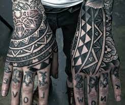 Geometric tattoos is one of the most loved tattoo designs by the tattoo lovers. Geometric Men Hand Tattoos Novocom Top