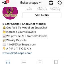 Click on your profile icon in the upper left corner of the screen. 5 Star Snaps 5starsnaps Twitter