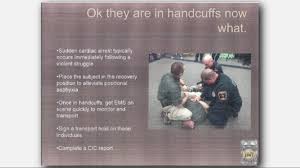 Have you ever in all the years you've been working for the minneapolis police department been trained to kneel on the neck of someone who is. Mpd Training Shows Neck Restraint Similar To That Used On Floyd Kare11 Com