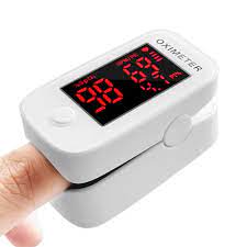 Pulse oximeter fingertip,blood oxygen saturation accurate heart rate monitor and spo2 meter,battery and black lanyard included（white）. Fs Pulse Oximeter